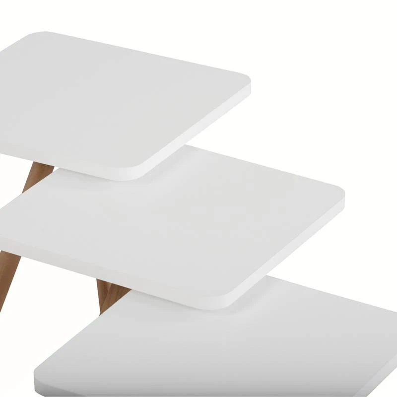 Set De 3 Tables D'appoint Hobro 11 Set De 3 Tables D'appoint Hobro – Image 9