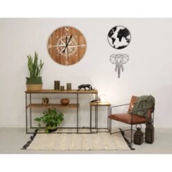 Fauteuil En Cuir De Buffle Et Métal -WOOOD Soldes 02f2b762150048ba8b035bf4d2b41693