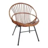 Fauteuil En Rotin Laqué Et Métal -WOOOD Soldes 03c7c97467114613bbb5f36fe87bdbce