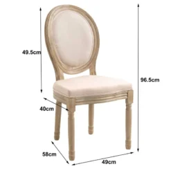 Lot De 2 Chaises RICHELIEU -WOOOD Soldes 0625407fff6d4cab895535be6511f4c9