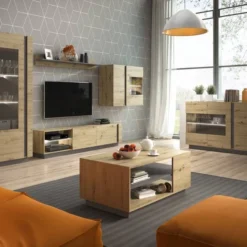 Armoire Vitrine ARCO 60W LED -WOOOD Soldes 0aa06abc79e3444f9d1f5eda8ea2e32c 1