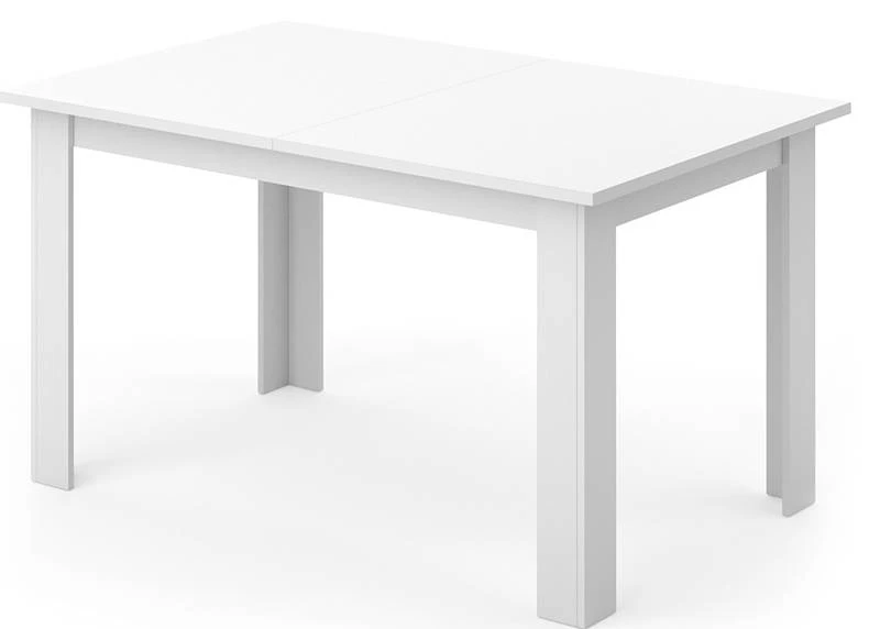 Table à Manger Karlos 140cm Blanche 3 Table à Manger Karlos 140cm Blanche