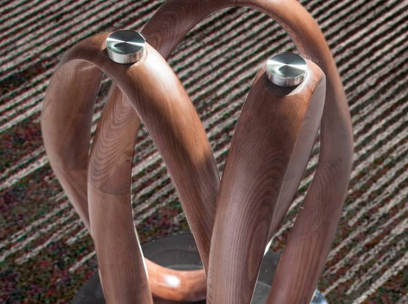 Table à Manger En Verre Trempé Et Bois 7 Table à Manger En Verre Trempé Et Bois – Image 5