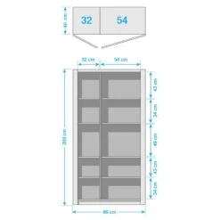 Armoire Vitrine Majona (avec éclairage) 27 Armoire Vitrine Majona (avec éclairage) -WOOOD Soldes 1000064485 180615 09583401 GALLERYIMAGES P000000001000064485