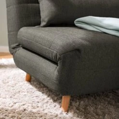 Fauteuil Convertible Ösmo -Tissu -WOOOD Soldes 1000086551 220802 070 DETAILS P000000001000086551