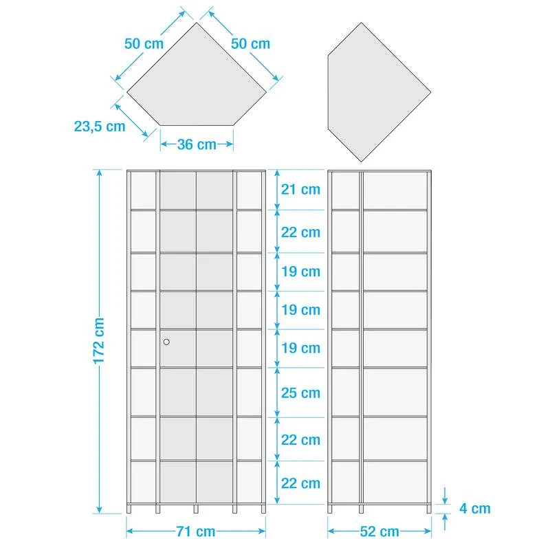 Vitrine D'angle Amalia II 8 Vitrine D'angle Amalia II – Image 6