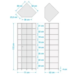 Vitrine D'angle Amalia II 40 Vitrine D'angle Amalia II -WOOOD Soldes 1000123622 190621 12570300097 GALLERYIMAGES P000000001000123622