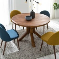 Table Ronde OHIO -WOOOD Soldes 1000169000 210118 08484800002 MOOD DETAILS P000000001000169000 mood