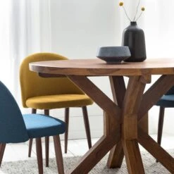 Table Ronde OHIO -WOOOD Soldes 1000169000 210118 08485500005 DETAILS P000000001000169000