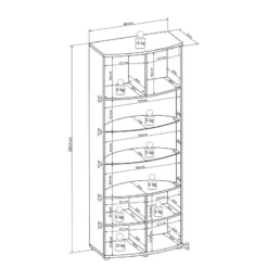 Vitrine Mury -WOOOD Soldes 1000171348 190424 07580300241 GALLERYIMAGES P000000001000171348