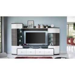 Ensemble Meubles TV Intento (4 éléments) -WOOOD Soldes 1000171358 190424 07580500302 MOOD GALLERYIMAGES P000000001000171358 mood