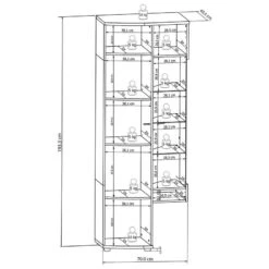 Ensemble Meubles TV Intento (4 éléments) -WOOOD Soldes 1000171358 220304 503 SKETCH DETAILS P000000001000171358 sketch