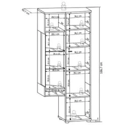 Ensemble Meubles TV Intento (4 éléments) -WOOOD Soldes 1000171358 220304 504 SKETCH DETAILS P000000001000171358 sketch