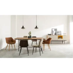 Chaise Capitonnée Tervo -WOOOD Soldes 1000176746 201013 13590100038 MOOD DETAILS P000000001000176746 mood