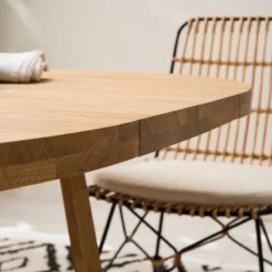 Table En Bois Massif VOKSA 32 Table En Bois Massif VOKSA -WOOOD Soldes 1000183881 200323 06064700031 DETAILS P000000001000183881