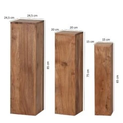 Bouts De Canapé Richburg (lot De 3) -WOOOD Soldes 1000194227 200108 10051600165 SKETCH DETAILS P000000001000194227 sketch