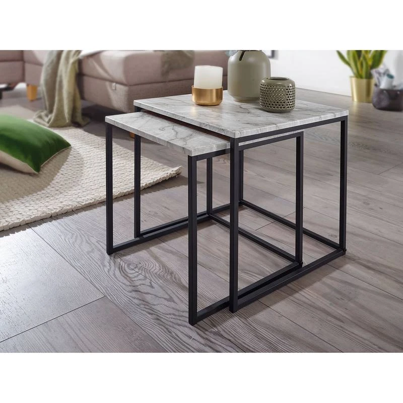 Tables Gigognes Paiteago (lot De 2) 4 Tables Gigognes Paiteago (lot De 2) – Image 2