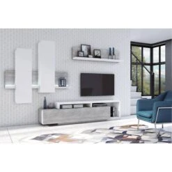 Ensemble Meubles TV Littor (3 éléments) -WOOOD Soldes 1000202015 200203 11092900113 MOOD DETAILS P000000001000202015 mood
