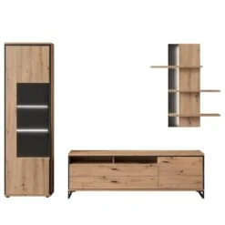 Ensemble Meubles TV Buena I (3 éléments) 19 Ensemble Meubles TV Buena I (3 éléments) -WOOOD Soldes 1000207680 200305 06214500051 DETAILS P000000001000207680