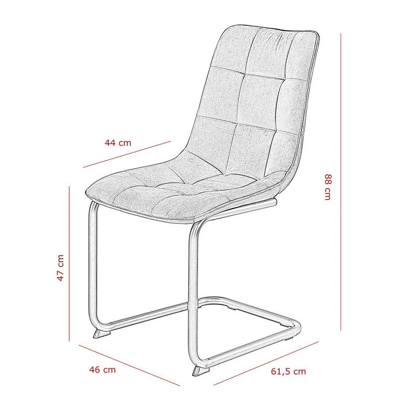 Chaise Cantilever Ewing 13 Chaise Cantilever Ewing – Image 11