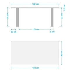 Table En Bois Massif KAPRA -WOOOD Soldes 1000227930 210120 13575000093 SKETCH DETAILS P000000001000227930 sketch