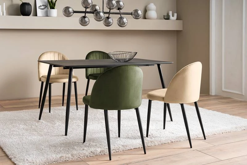 Chaises Capitonnées Jacklin IV (2 élém.) 4 Chaises Capitonnées Jacklin IV (2 élém.) – Image 2