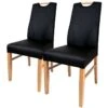 Chaises Capitonnées Lullin (lot De 2) -WOOOD Soldes 1000242066 210121 15550900012 IMAGE P000000001000242066
