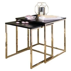 Tables Gigognes Menville (lot De 2) -WOOOD Soldes 1000244883 210202 14594700227 DETAILS P000000001000244883