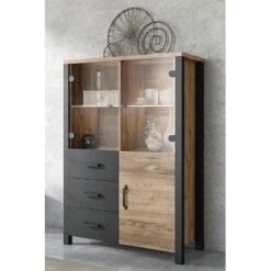 Ensemble Meubles TV Velleron I (4 élém.) -WOOOD Soldes 1000259841 210602 07383500002 MOOD DETAILS P000000001000259841 mood