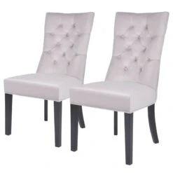 Chaises Capitonnées Waroona 2 (lot De 2) -WOOOD Soldes 1000260670 211102 13360300091 IMAGE P000000001000260670