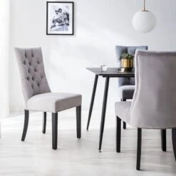 Chaises Capitonnées Waroona 2 (lot De 2) -WOOOD Soldes 1000260670 220622 020 MOOD DETAILS P000000001000260670 mood