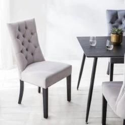 Chaises Capitonnées Waroona 2 (lot De 2) -WOOOD Soldes 1000260670 220622 021 MOOD DETAILS P000000001000260670 mood