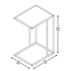 Bout De Canapé Coogee I -WOOOD Soldes 1000263268 210430 14472900034 SKETCH DETAILS P000000001000263268 sketch