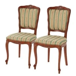 Chaises Capitonnées Alessio (lot De 2)