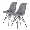 Chaises Capitonnées Flekke I (lot De 2) -WOOOD Soldes 1000281526 210929 09414700021 IMAGE P000000001000281526
