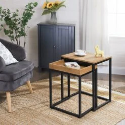 Bouts De Canapé Tuxford (lot De 2) -WOOOD Soldes 1000283986 210813 06360100299 MOOD DETAILS P000000001000283986 mood