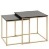 Tables Gigognes Calhan (lot De 2) 2 Tables Gigognes Calhan (lot De 2) -WOOOD Soldes 1000296373 210929 06333000141 IMAGE P000000001000296373