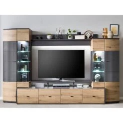 Ensemble Meubles TV Intento (4 éléments) -WOOOD Soldes 1000307053 211110 08234500070 MOOD IMAGE P000000001000307053 mood