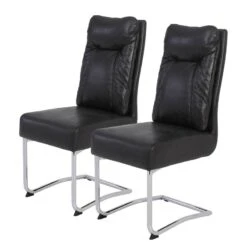 Chaises Cantilever Tadley (lot De 2)