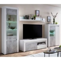 Ensemble Meubles TV Stonda II (4 élém.) 40 Ensemble Meubles TV Stonda II (4 élém.) -WOOOD Soldes 1000314579 211209 12531400075 MOOD IMAGE P000000001000314579 mood