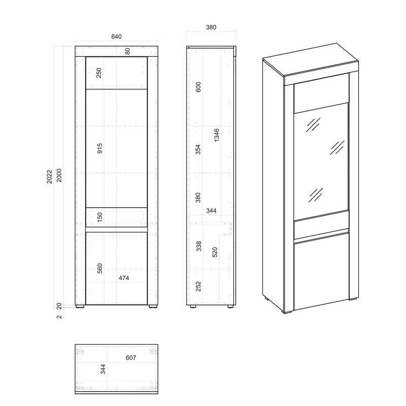 Ensemble Meubles TV Stonda VI (4 élém.) 19 Ensemble Meubles TV Stonda VI (4 élém.) – Image 17
