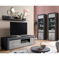 Ensemble Meubles TV Stonda VI (4 élém.) 40 Ensemble Meubles TV Stonda VI (4 élém.) -WOOOD Soldes 1000314602 211209 12532500306 MOOD IMAGE P000000001000314602 mood