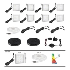 Ensemble Meubles TV Bylas (4 éléments) -WOOOD Soldes 1000340457 220406 030 DETAILS P000000001000340457