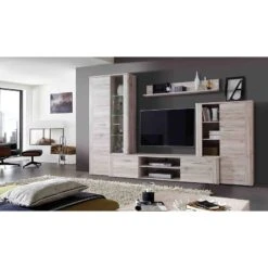 Ensemble Meubles TV Reydon (4 éléments) 11 Ensemble Meubles TV Reydon (4 éléments) -WOOOD Soldes 1000342461 220404 021 MOOD DETAILS P000000001000342461 mood