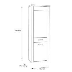 Vitrine Parksville 20 Vitrine Parksville -WOOOD Soldes 1000342475 220404 500 SKETCH DETAILS P000000001000342475 sketch