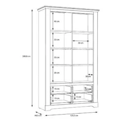 Vitrine Sandvik 17 Vitrine Sandvik -WOOOD Soldes 1000342502 220331 501 SKETCH DETAILS P000000001000342502 sketch