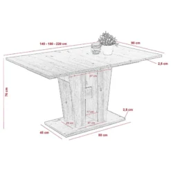 Table Takio -WOOOD Soldes 1000343839 220406 500 SKETCH DETAILS P000000001000343839 sketch
