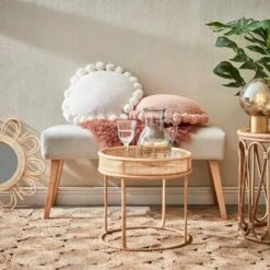 Bout De Canapé BOHO LOUNGE 12 Bout De Canapé BOHO LOUNGE -WOOOD Soldes 1000344005 220406 021 MOOD DETAILS P000000001000344005 mood