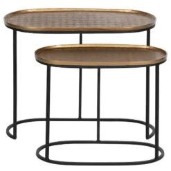 Bouts De Canapé Yantai (lot De 2) -WOOOD Soldes 1000345804 220428 030 DETAILS P000000001000345804