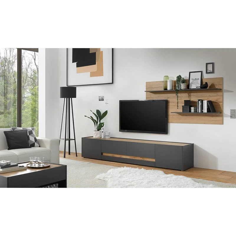 Ensemble Meubles TV Olon II (2 éléments) 4 Ensemble Meubles TV Olon II (2 éléments) – Image 2